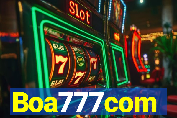 Boa777com