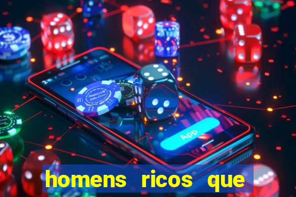 homens ricos que querem bancar telegram