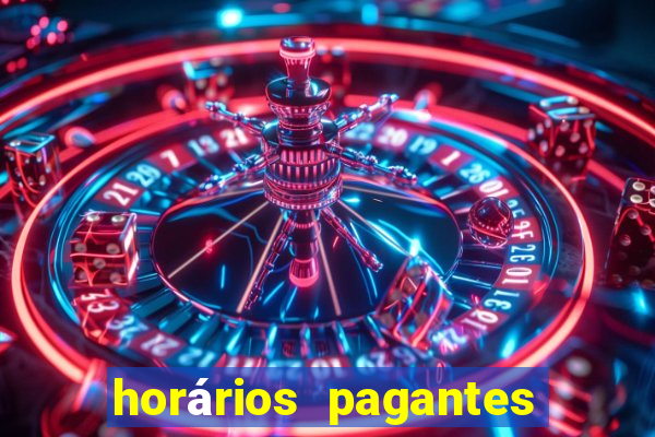 horários pagantes fortune tiger madrugada