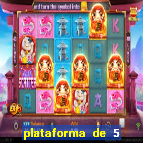 plataforma de 5 reais jogo do tigre