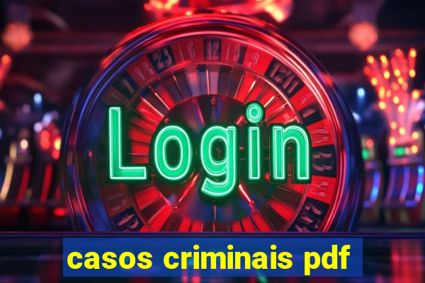 casos criminais pdf