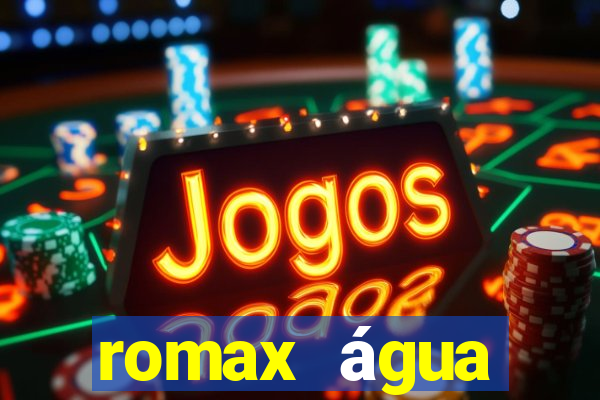 romax água sanitária agua sanitaria romax pronto fispq