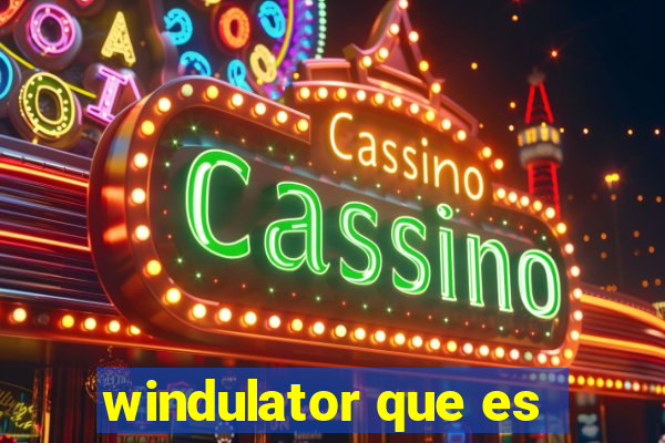 windulator que es