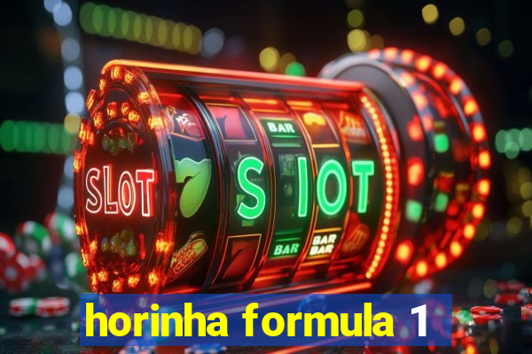 horinha formula 1