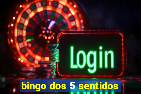 bingo dos 5 sentidos