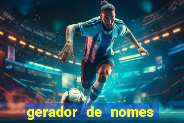 gerador de nomes para jogos