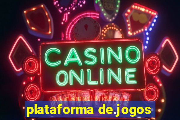 plataforma de.jogos