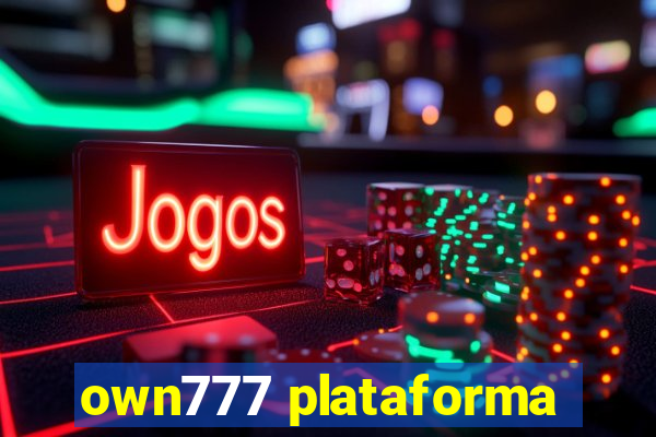 own777 plataforma