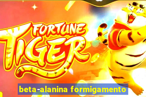 beta-alanina formigamento