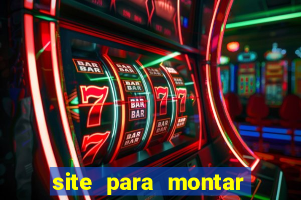 site para montar time de futebol