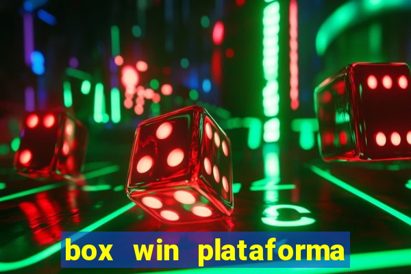 box win plataforma de jogos