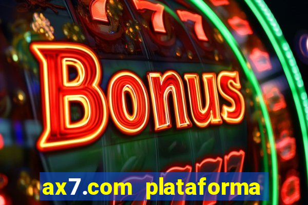 ax7.com plataforma de jogos