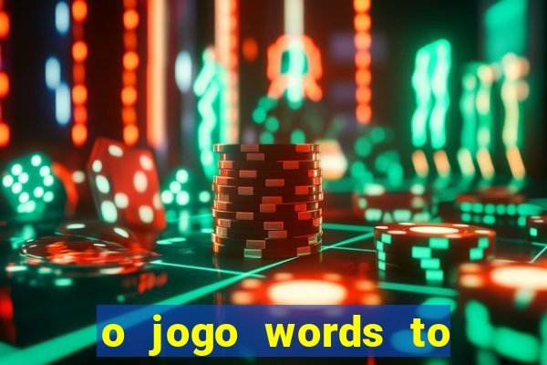 o jogo words to win paga mesmo