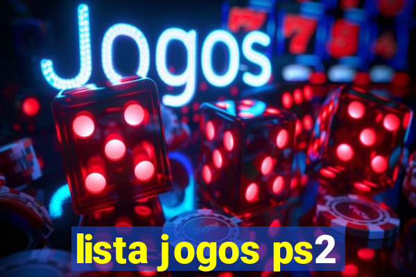 lista jogos ps2