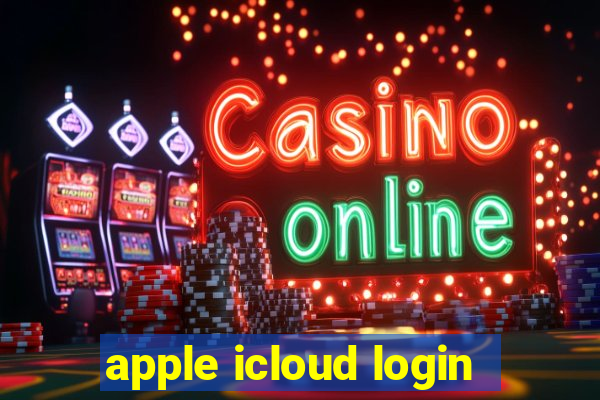 apple icloud login