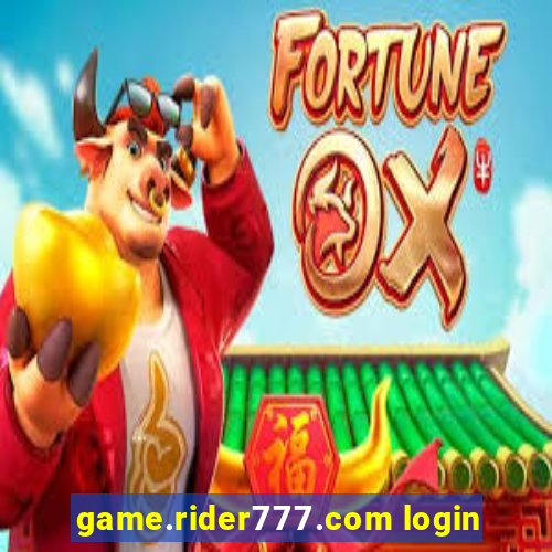 game.rider777.com login