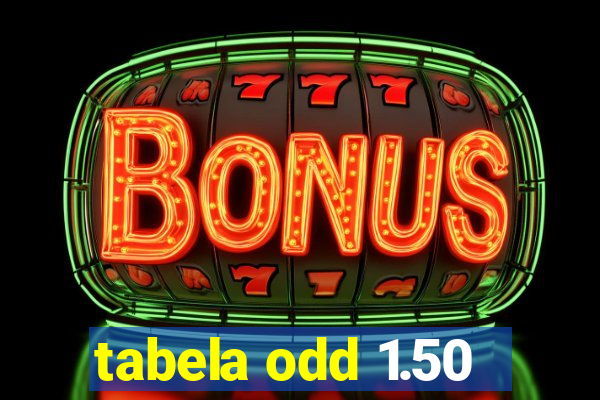 tabela odd 1.50