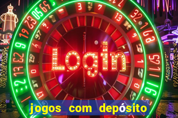 jogos com depósito de 50 centavos