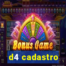 d4 cadastro