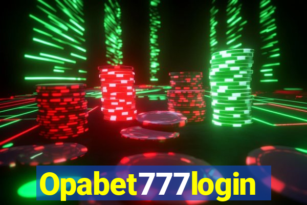 Opabet777login